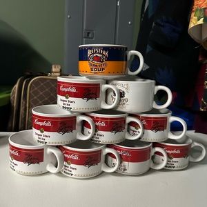Vintage Campbell’s soup mug 10 pcs